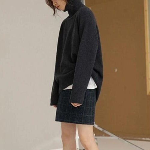 Maude | Jersey oversize de cuello alto