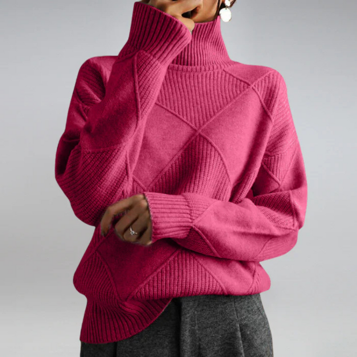 Anne | Suéter de Cuello Alto Luxe