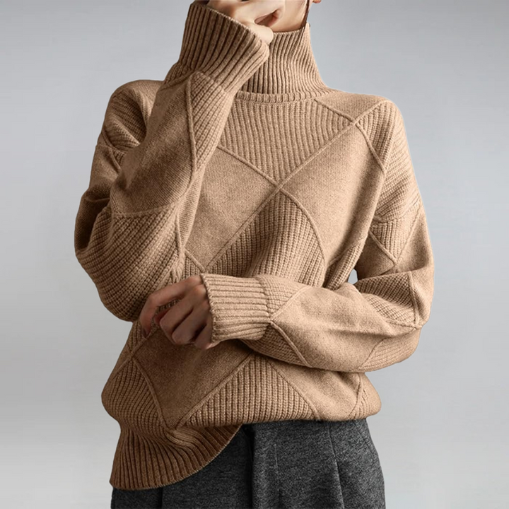 Anne | Suéter de Cuello Alto Luxe