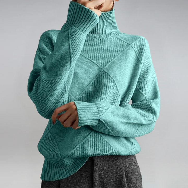 Anne | Suéter de Cuello Alto Luxe