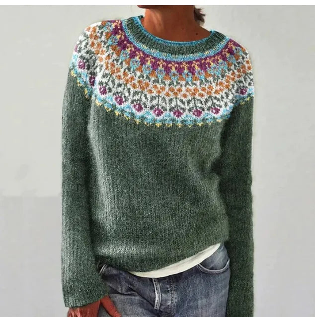 Ethel | Jersey nórdico multicolor