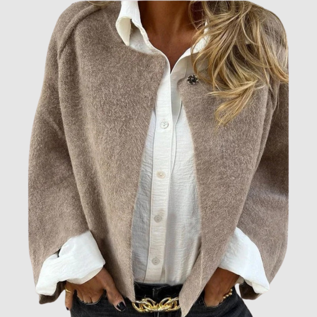Jasmína – Abrigo con cuello amplio – imagen 3