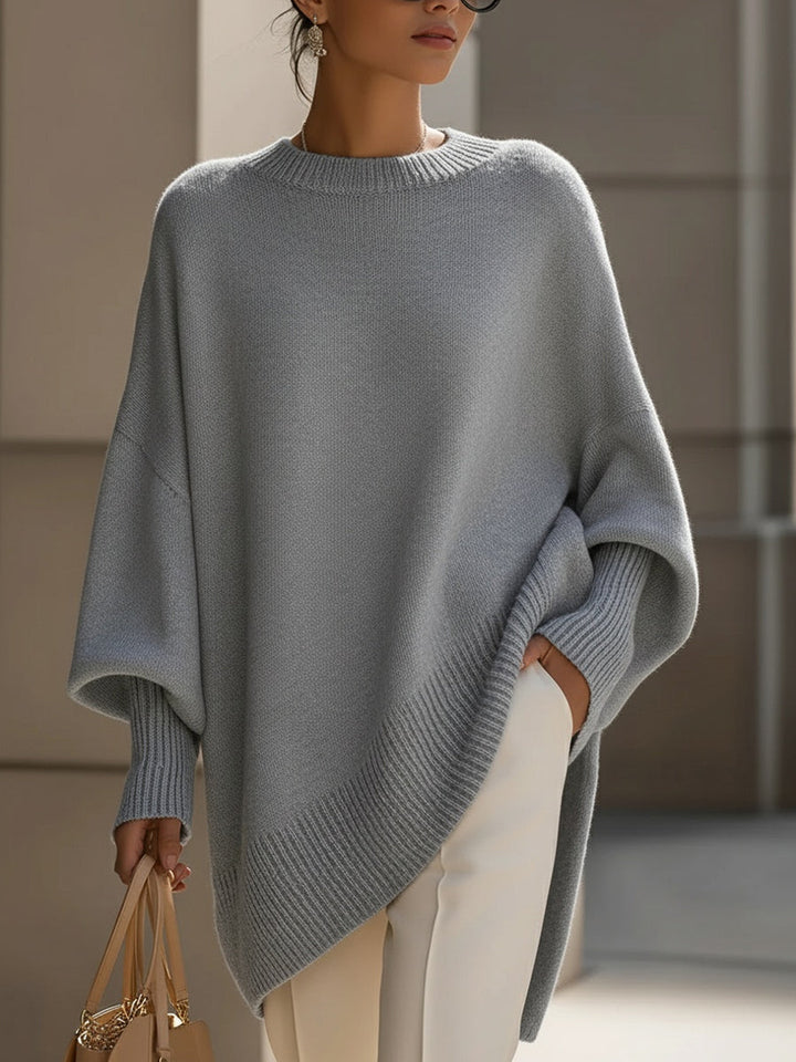 Elena - Poncho oversize de elegancia natural