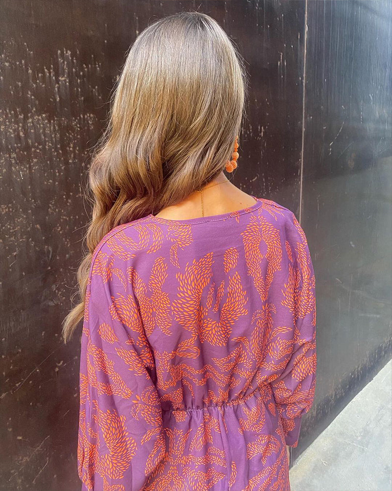 Celeste | Vestido Midi Elegancia Floreada