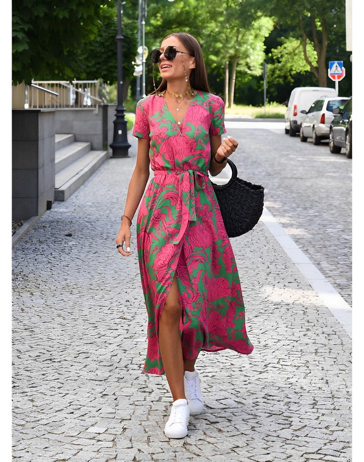 Anna™ Vestido estampado floral primavera/verano