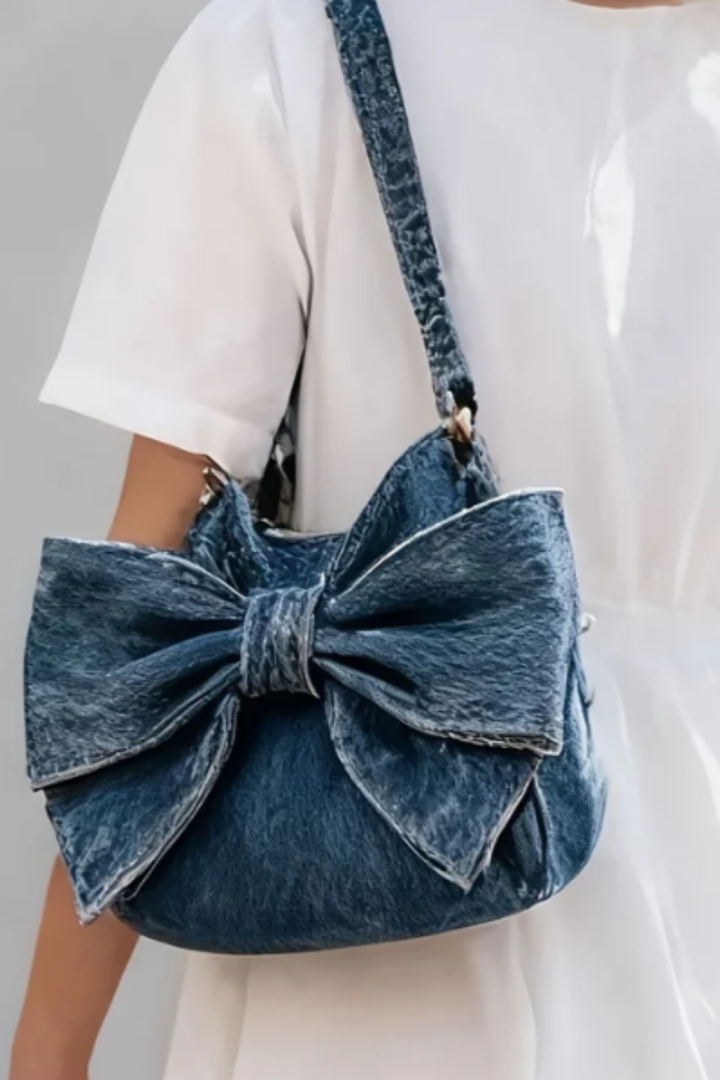 Agathe - Bolso Retro con Lazo | Complemento Must-Have