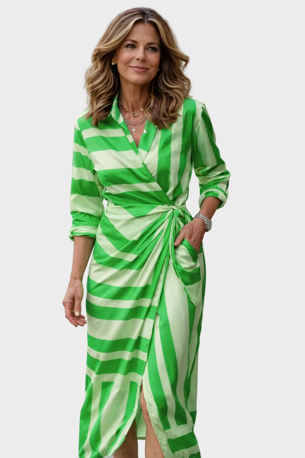 Lola - Vestido Maxi Print Mujer