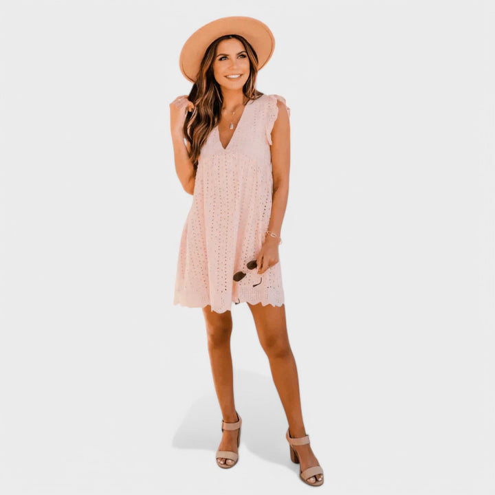 Anita - Vestido de primavera con pantalón corto