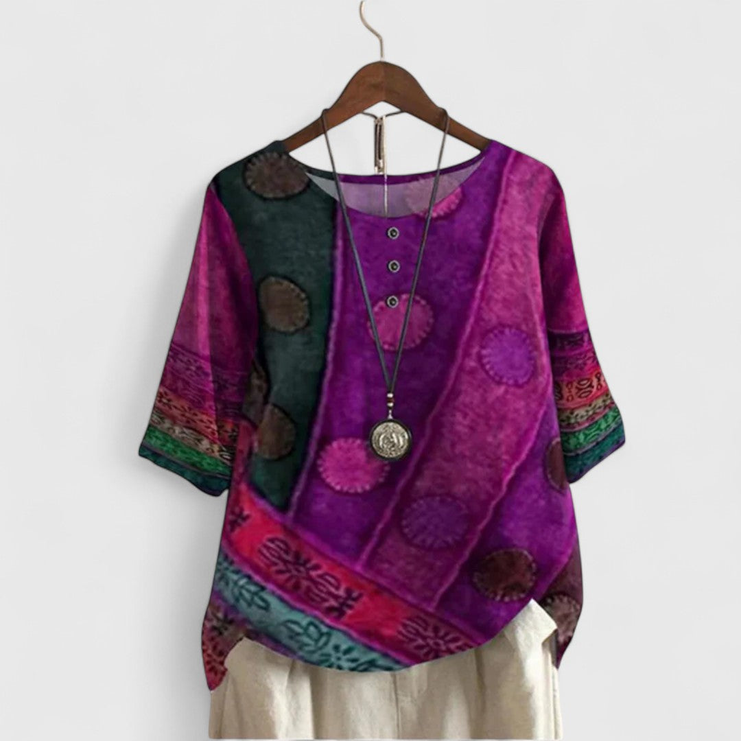 Sandrine | Top Boho Elegante