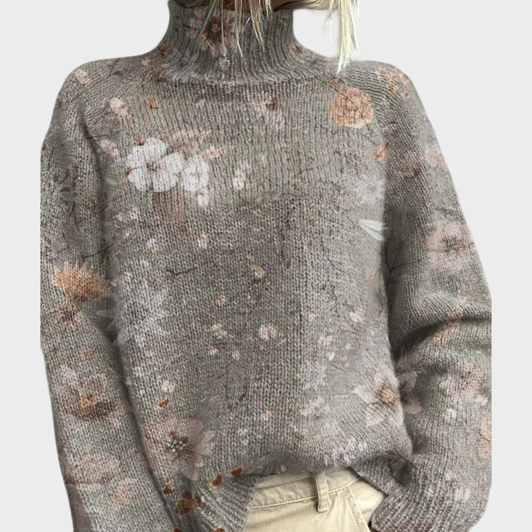 Mariana – Jersey de punto con diseño artístico