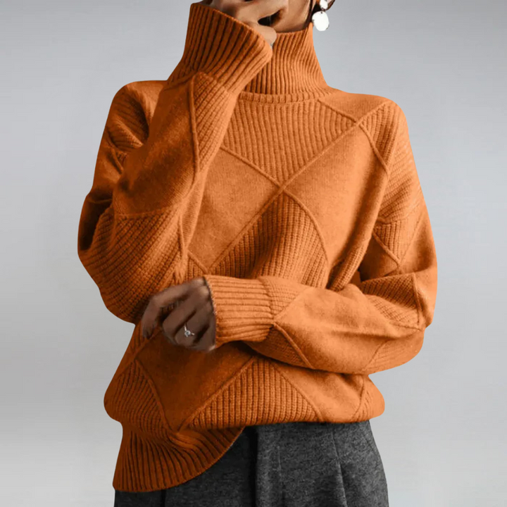 Anne | Suéter de Cuello Alto Luxe