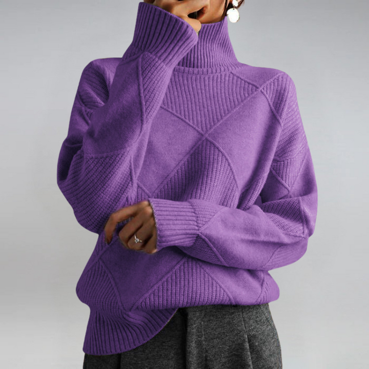 Anne | Suéter de Cuello Alto Luxe