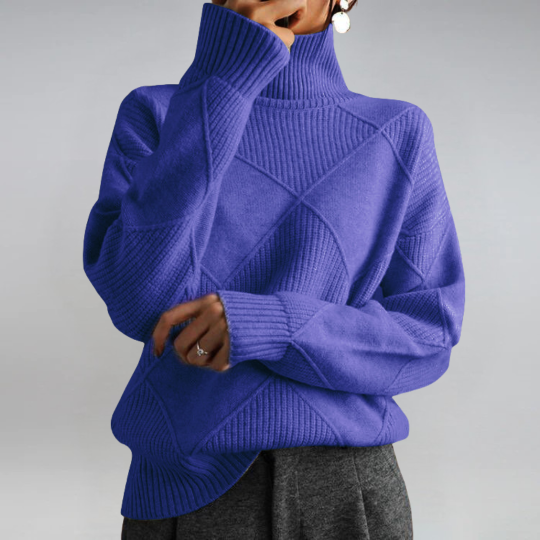 Anne | Suéter de Cuello Alto Luxe