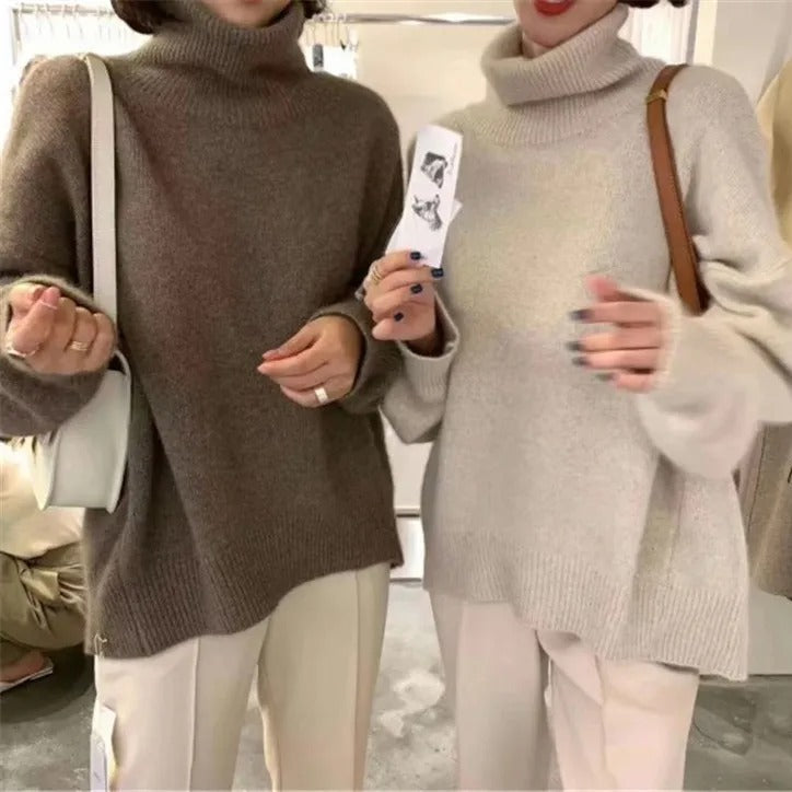 Maude | Jersey oversize de cuello alto