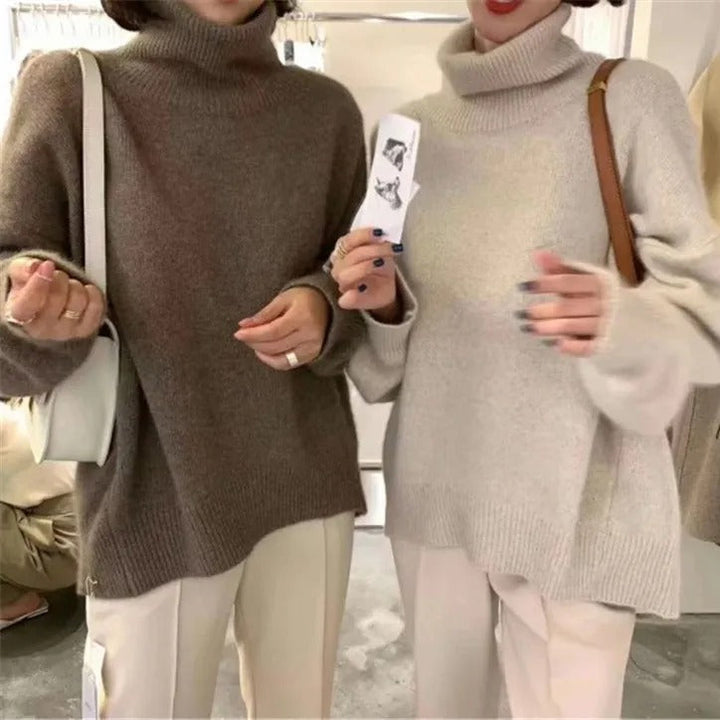Maude | Jersey oversize de cuello alto