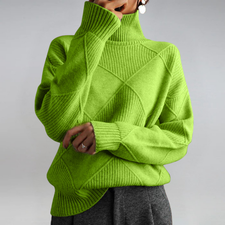 Anne | Suéter de Cuello Alto Luxe