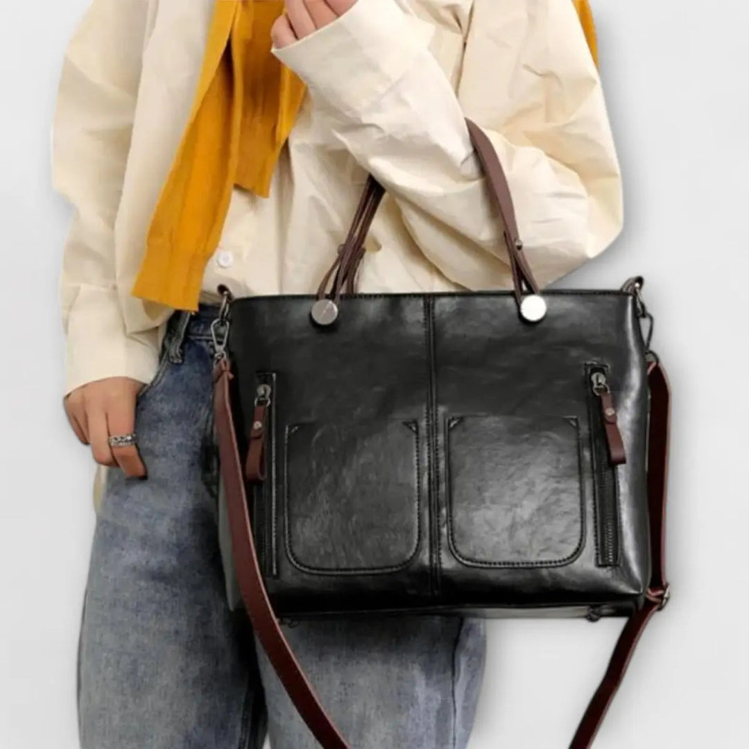 Austėja™ - Bolso de cuero elegante