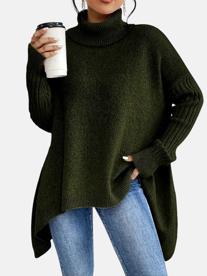 Brigitte™ | Jersey de Cuello Cisne