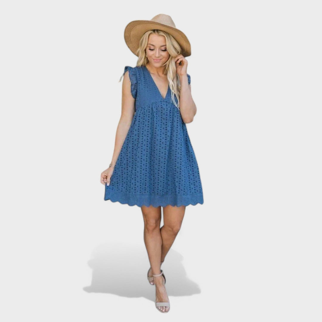 Anita - Vestido de primavera con pantalón corto