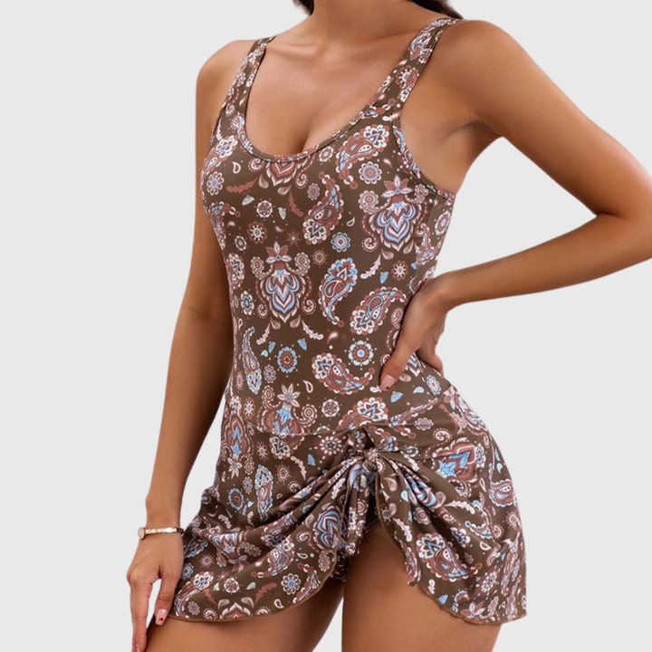 Clara | Traje de baño de una pieza con falda