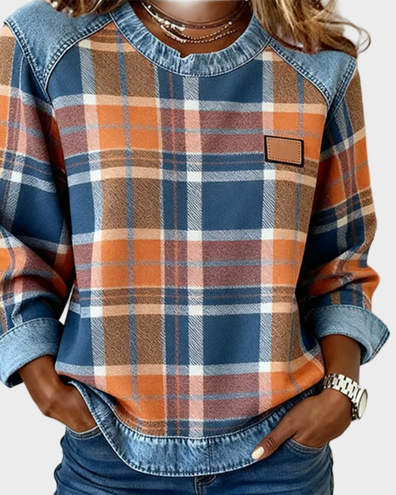 Ivy – Sudadera patchwork – imagen 3