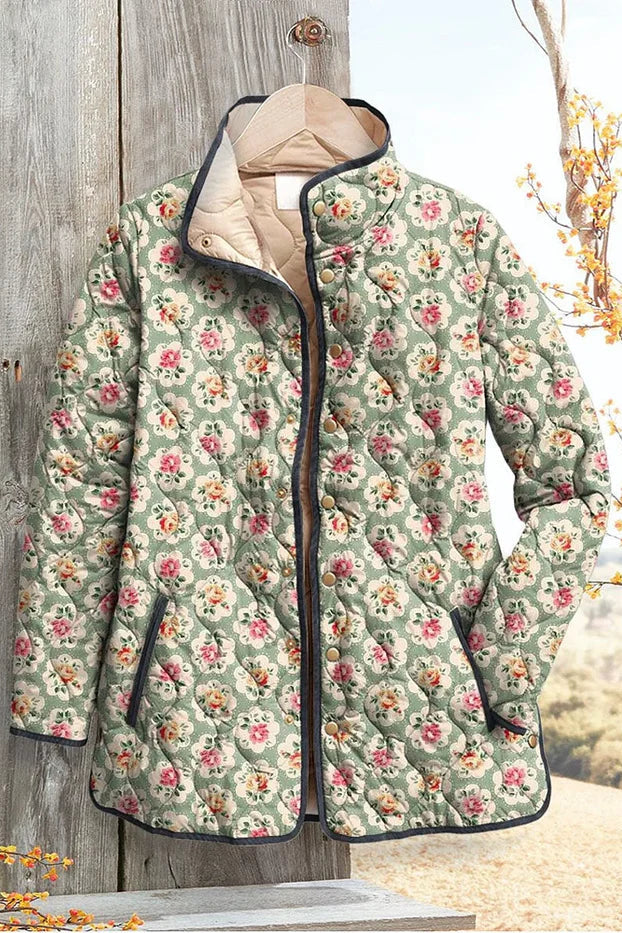Stéphanie | Abrigo Acolchado Cálido y Elegante