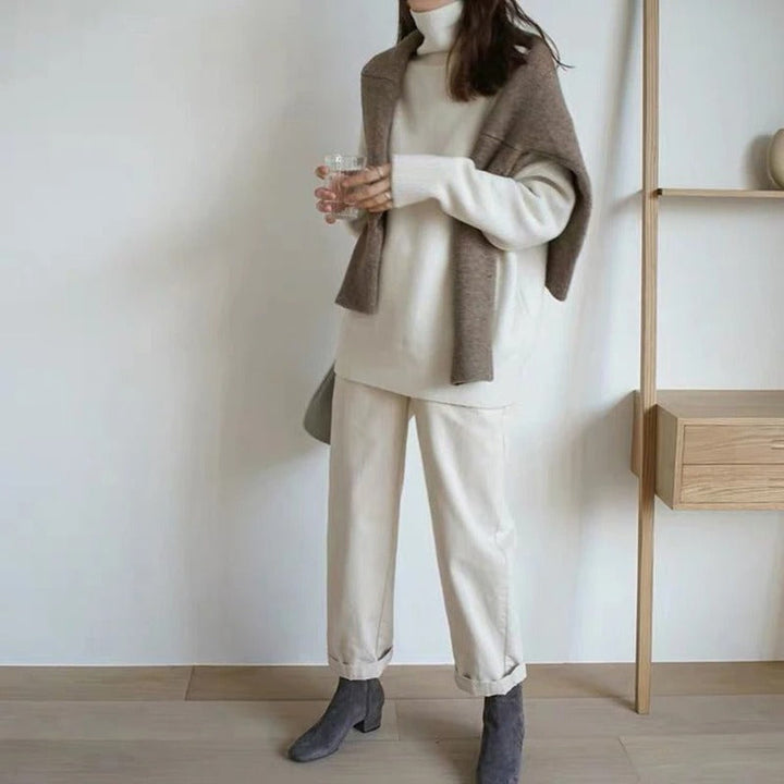 Maude | Jersey oversize de cuello alto