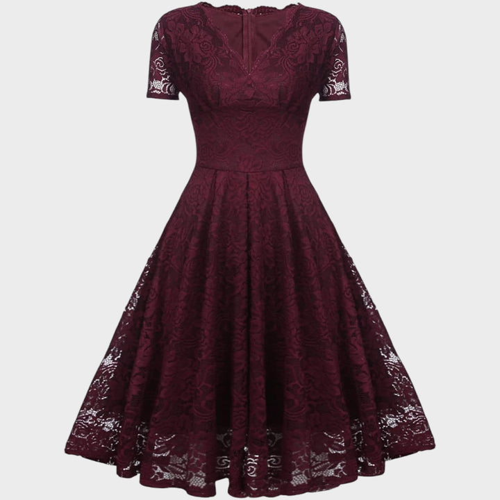 Mara - Vestido de encaje floral