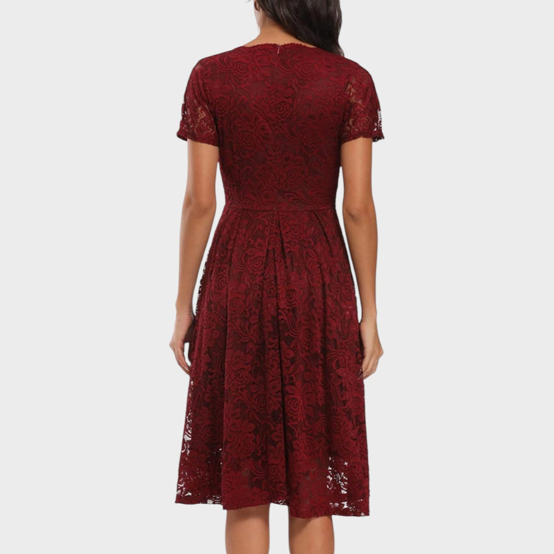 Mara - Vestido de encaje floral