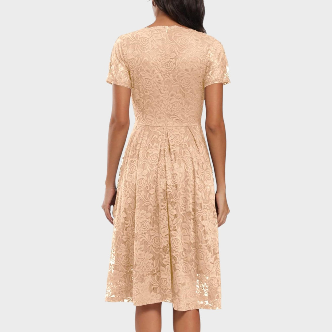 Mara - Vestido de encaje floral