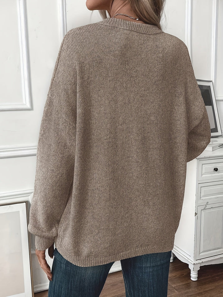 Ivy | Jersey oversize con aberturas laterales