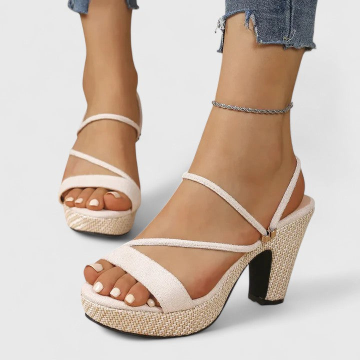 Jusztina | Tacón Elegante Ortopédico