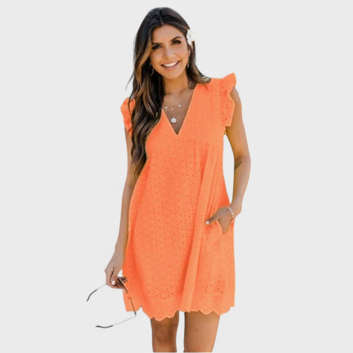 Anita - Vestido de primavera con pantalón corto