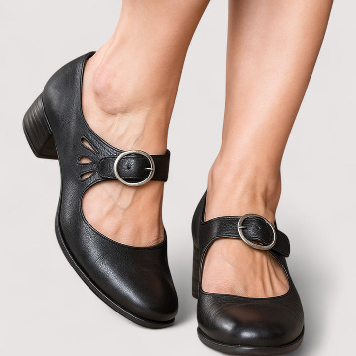 Clara | Zapatos de tacón en piel sintética
