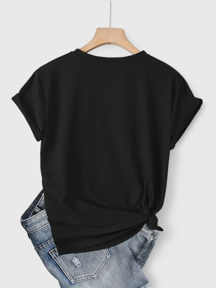 Clara | Camiseta Confortable de Manga Corta