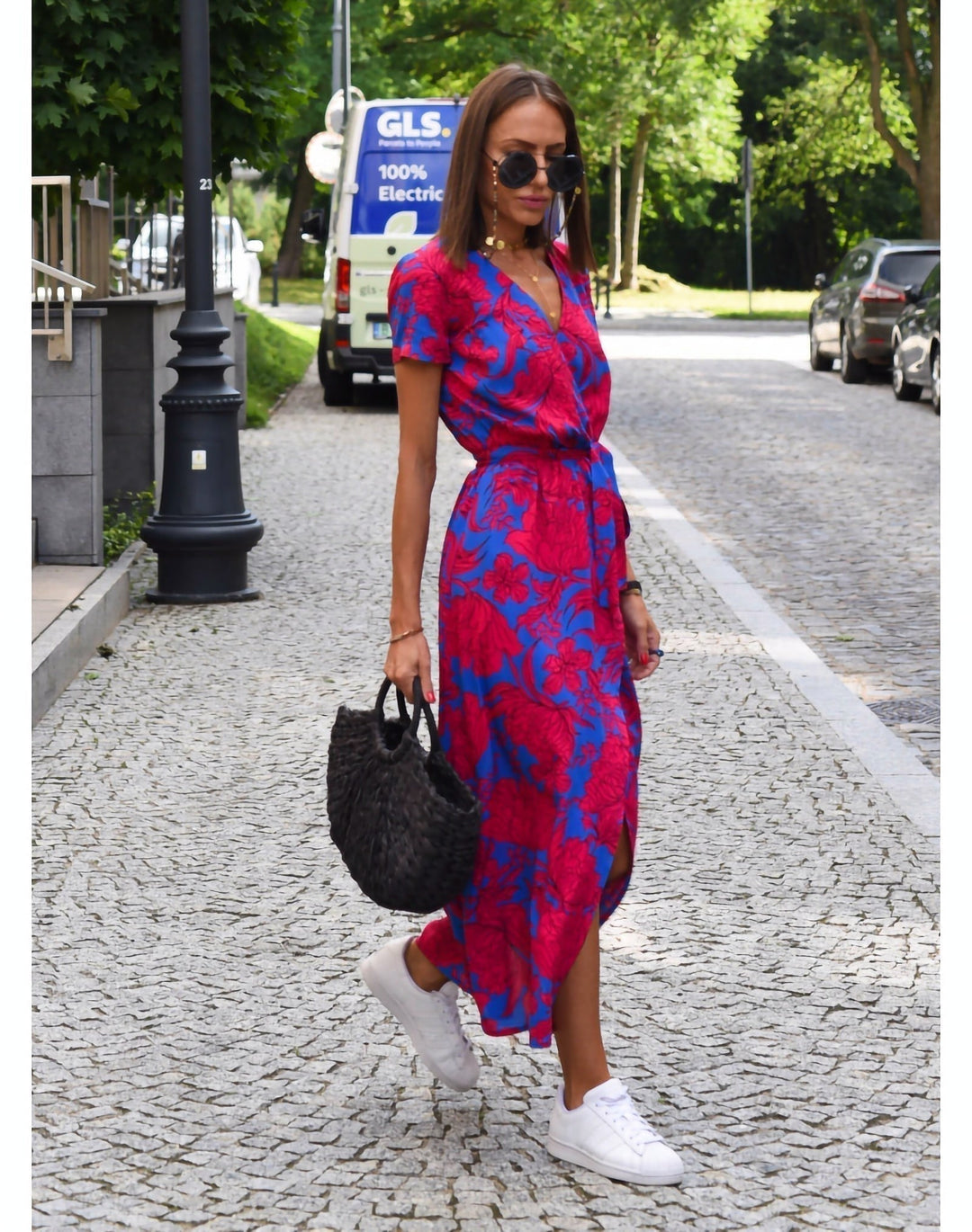 Anna™ Vestido estampado floral primavera/verano