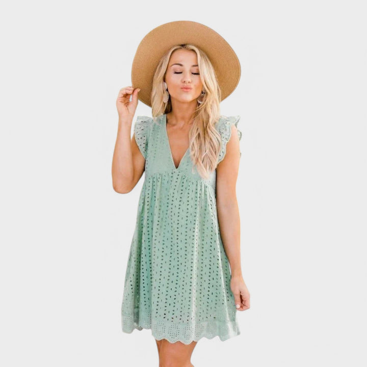 Anita - Vestido de primavera con pantalón corto