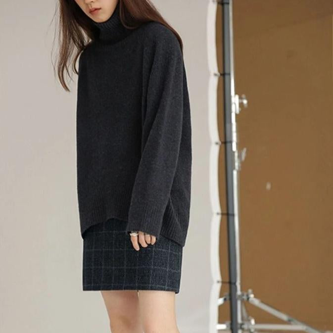 Maude | Jersey oversize de cuello alto