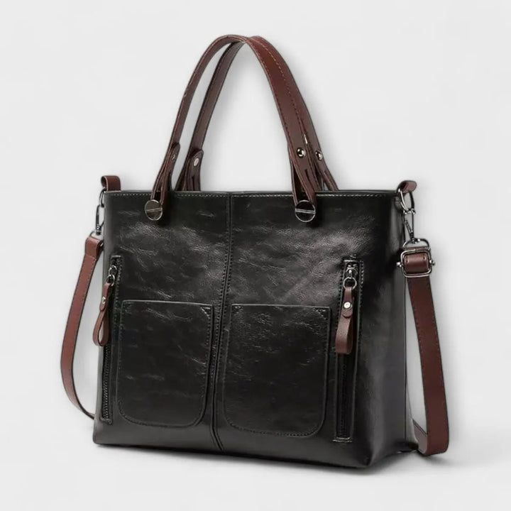Austėja™ - Bolso de cuero elegante
