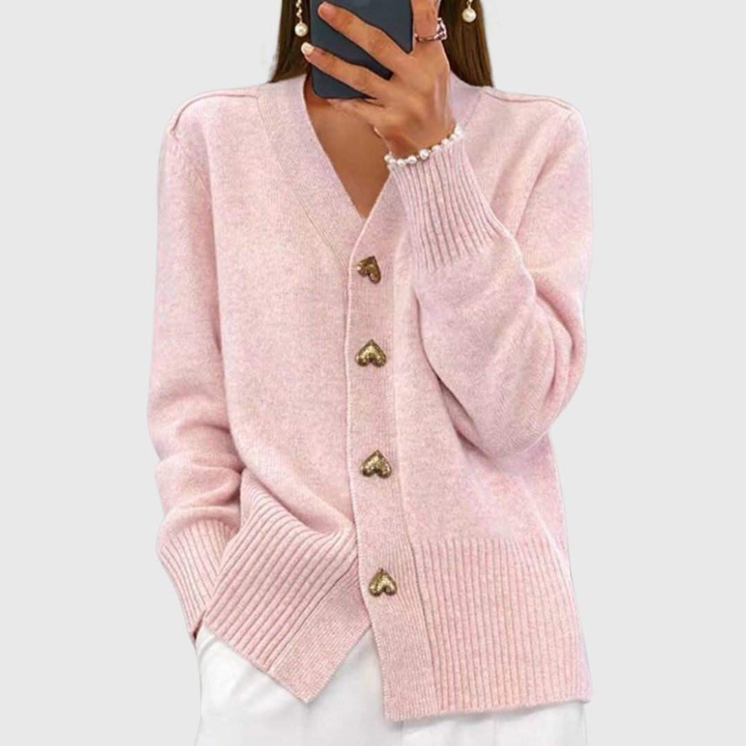 Nina | Cardigan de Tricot Elegante