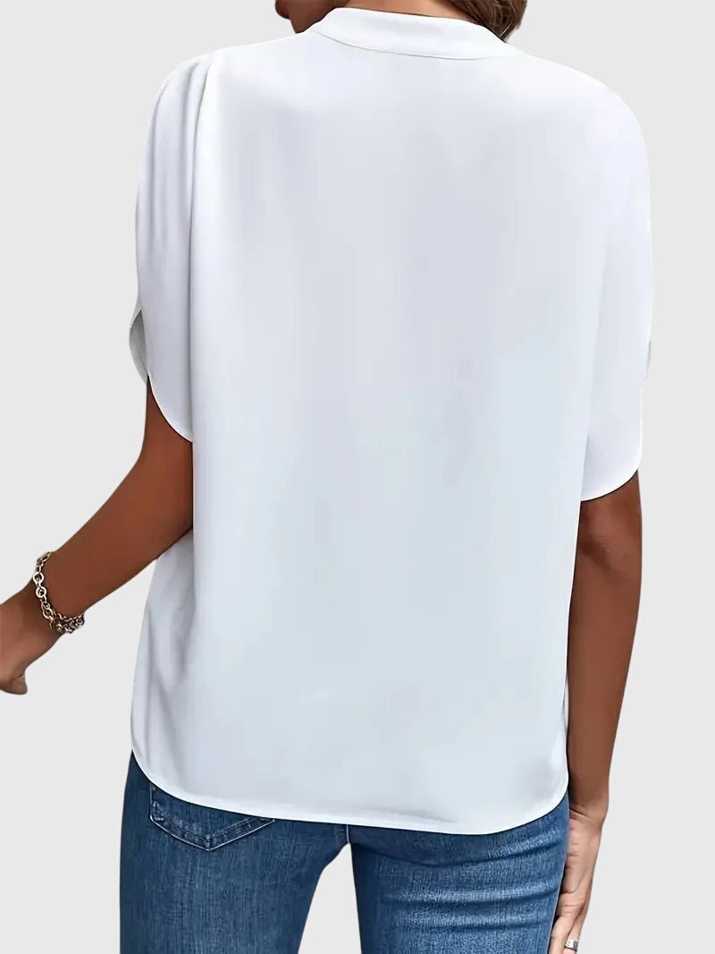 Isabelle | Camisa V Neck Suave y Elegante