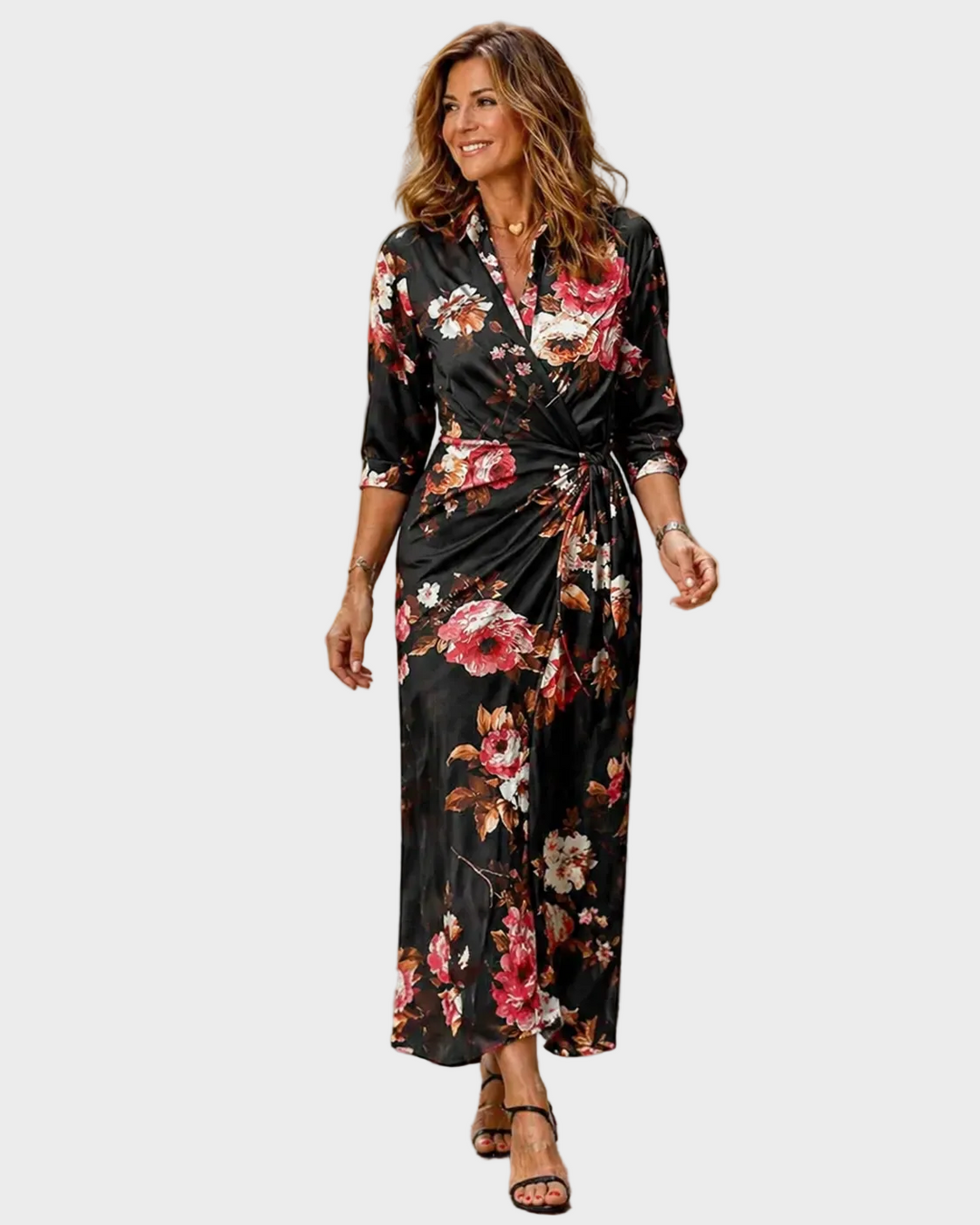Lola - Vestido Maxi Print Mujer