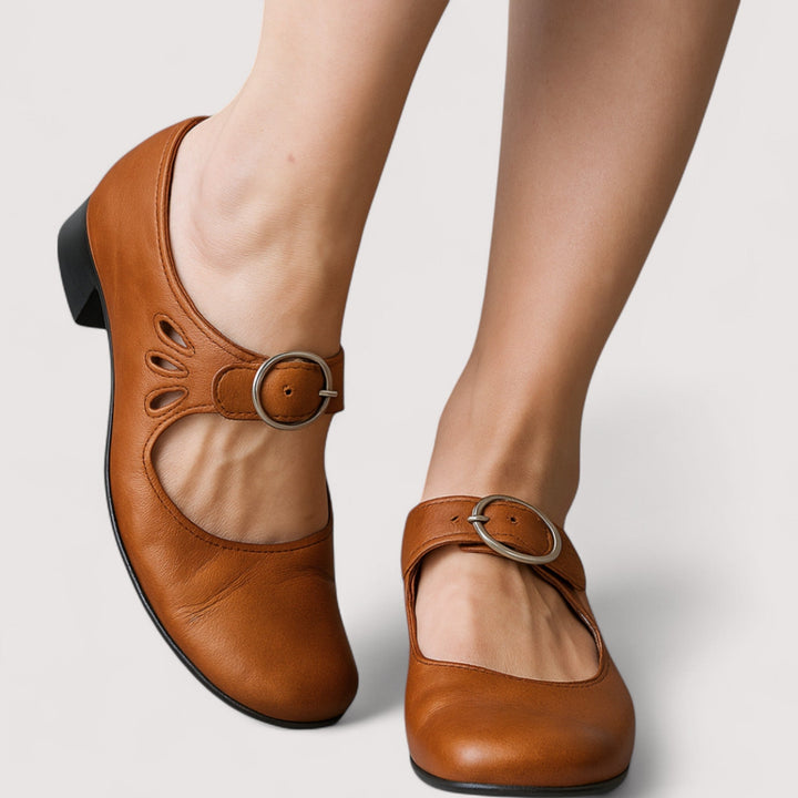 Clara | Zapatos de tacón en piel sintética