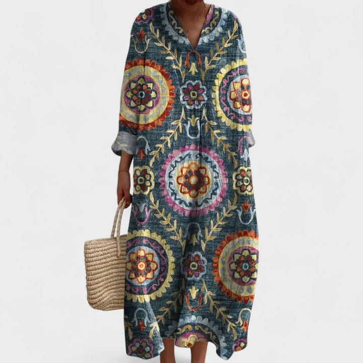 Graciete - Vestido boho artístico