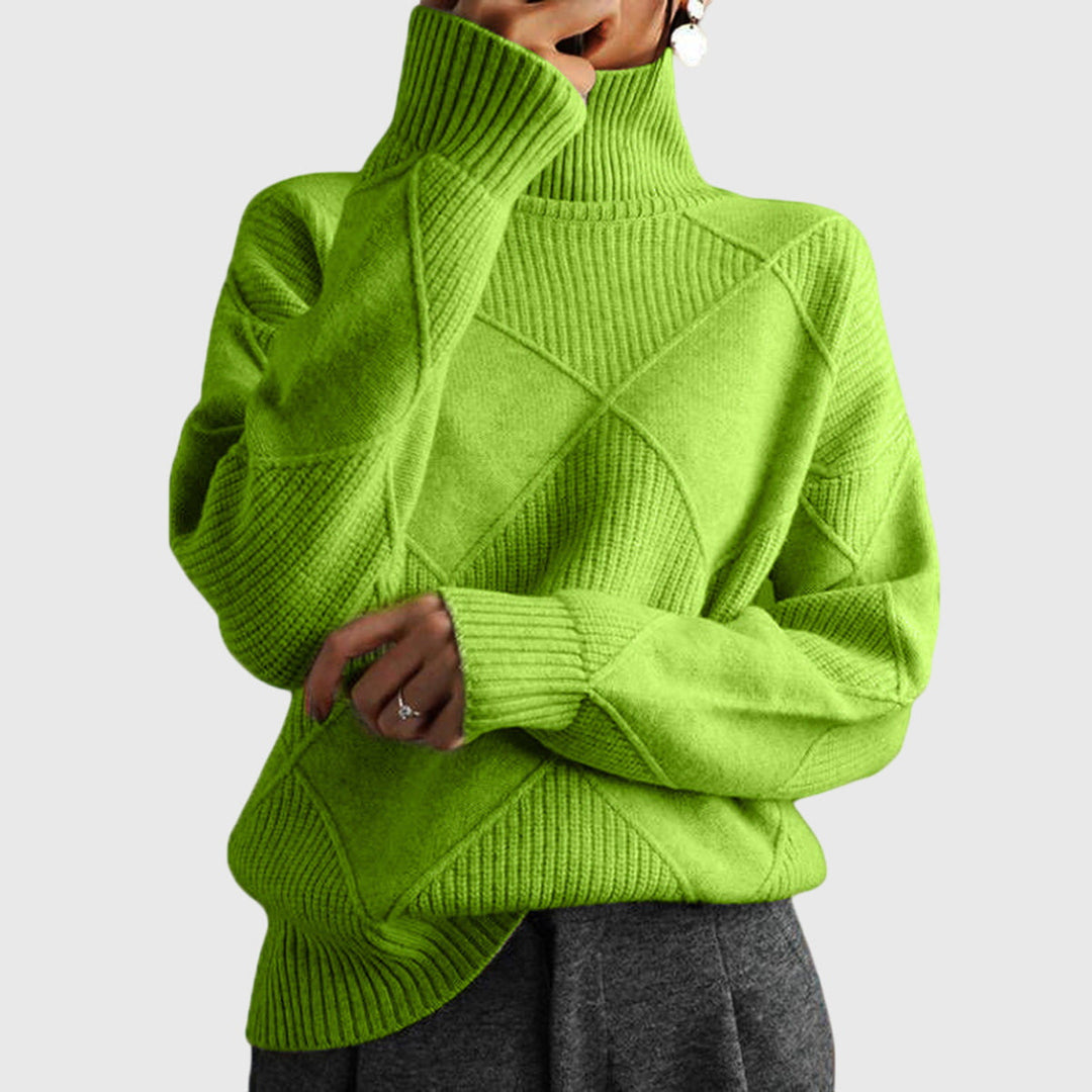 Angela™ | Jersey de Cuello Alto