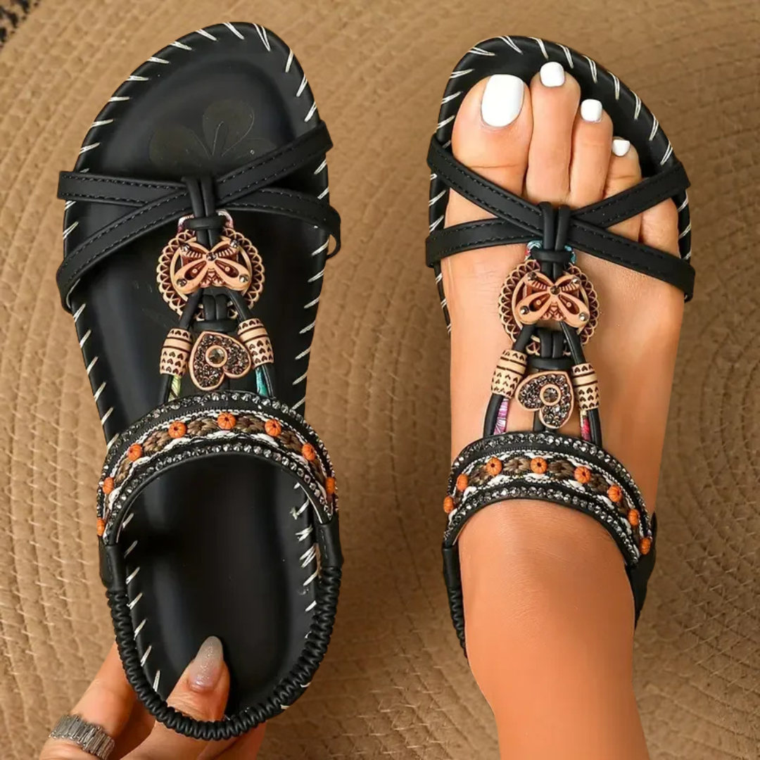 Nada™ – Sandalias ortopédicas estilo Ibiza para comodidad y elegancia.
