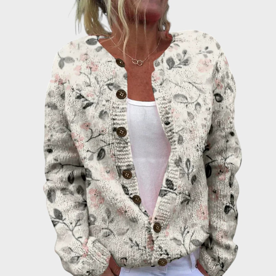 Margarida – Jersey floral de otoño