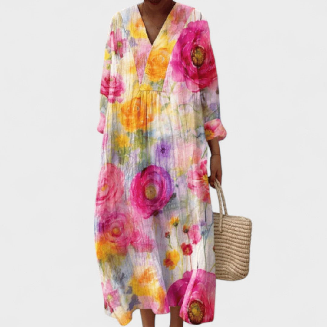 Graciete - Vestido boho artístico