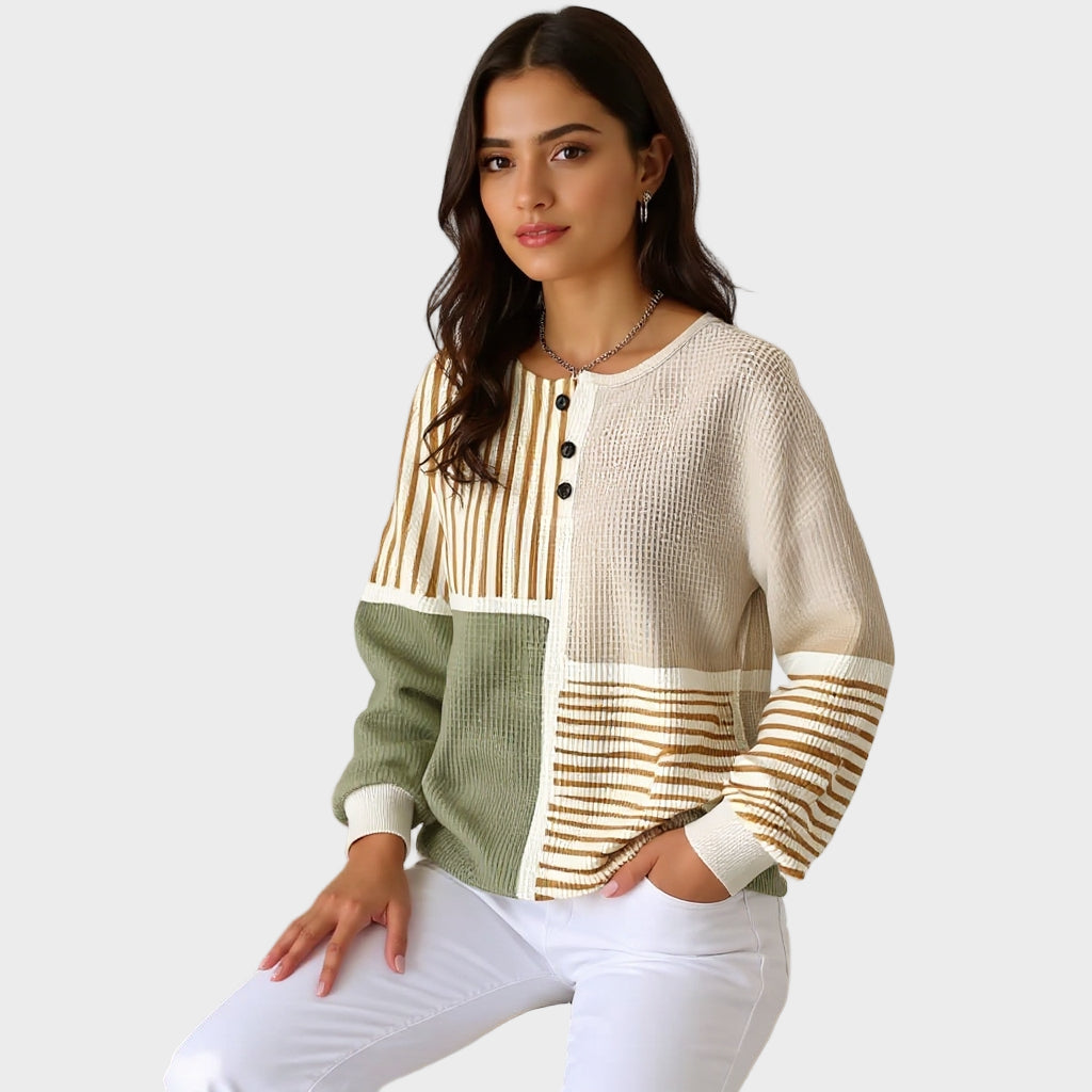 Luna – Jersey cálido de punto waffle – imagen 2