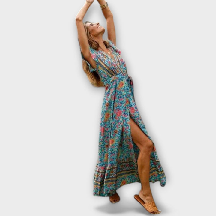 Lara - Vestido maxi boho
